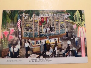 Clifton's "Pacific Seas" Restaurant Los Angeles Kalifornien Vintage Postkarte  - Bild 1 von 2