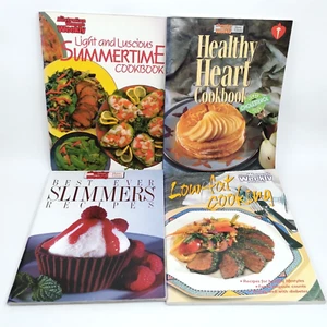 Australian Women's Weekly Diet Cookbooks x 4 Low-Fat, Healthy Heart, Slimmers - Picture 1 of 10