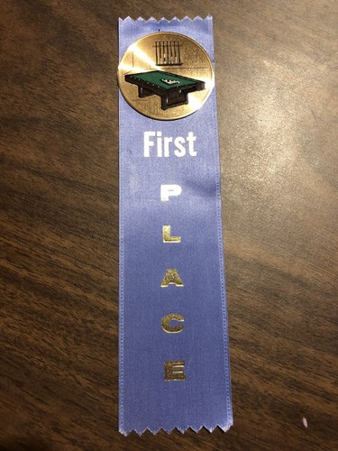 Fancy Pool/ Billiards First Place Ribbon Vintage | eBay