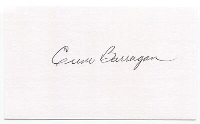 Cuno Barragan Signed 3x5 Index Card Autographed Signature Chicago Cubs MLB - Image 1 of 2