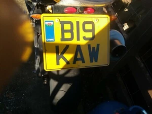nummernschild - Bild 1 von 1