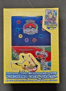 Pokemon Sealed World Championships 2023 Yokohama Pikachu EX Deck Worlds Promo - Picture 1 of 2