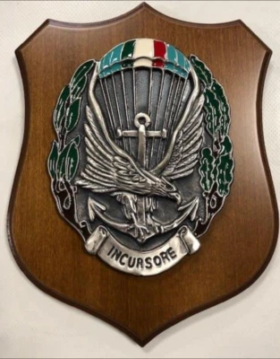CREST MILITARE INCURSORI PARACADUTISTI FOLGORE ESERCITO ITALIANO - Immagine 1 di 2
