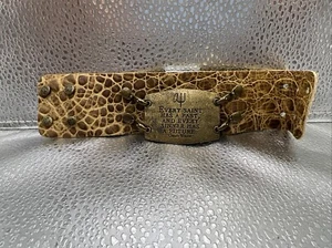 Lenny und Eva Mix & Match Manschette Armband und abnehmbare Platte/Anstecknadel Oscar Wilde - Bild 1 von 7