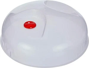 Mikrowellenabdeckhaube, Mikrowellenabdeckung 24,5 cm, BPA-frei mit rotem Ventil - Bild 1 von 1