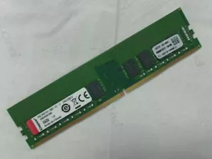 Kingston 16GB DDR4 2400 ECC UDIMM RAM 2Rx8 PC4-2400T-EE1 PC4-19200 288pin - Picture 1 of 1