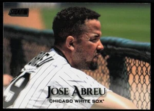 2019 Stadium Club Black Foil Jose Abreu #77 - Picture 1 of 2