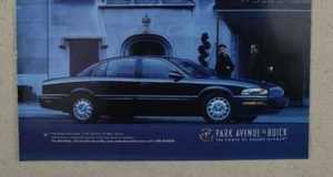 1997 Buick Park Avenue Print Ad Vintage 90s Paper Magazine Clipping Page GM Car - Picture 1 of 6
