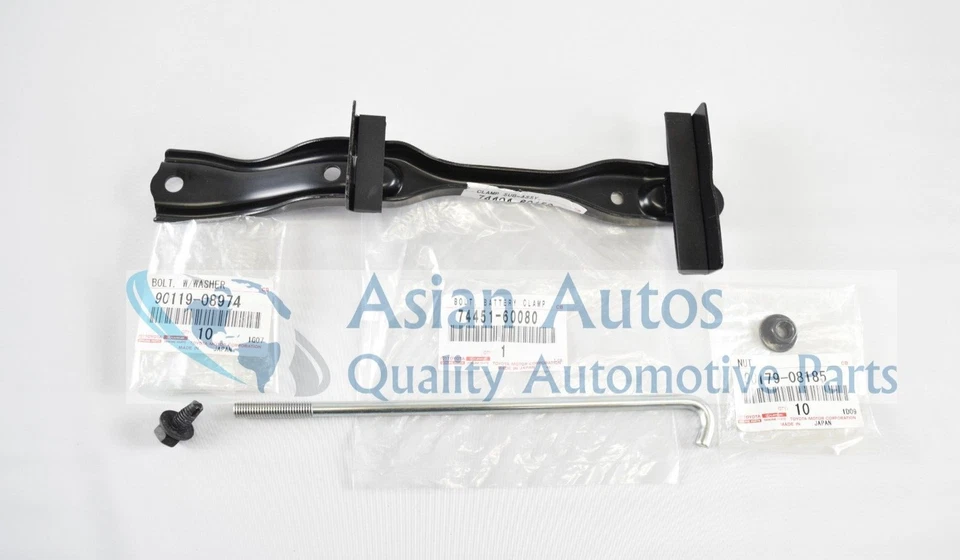 Kit de retención de batería original Toyota Land Cruiser 2008-2021 OEM Foto 1 de 1