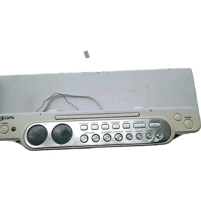 GPX KCCD6316DT Digital Tune AM/FM Stereo Clock Timer Under-Cabinet CD Radio - Image 1 of 4