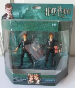 Order of the Phoenix Harry Potter Fred & George Weasley Figures PopCo BRAND NEW - Picture 1 of 2