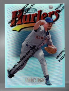 1997 Topps Finest SILVER EMBOSSED REFRACTOR #137 Bobby Jones Mets - Picture 1 of 2