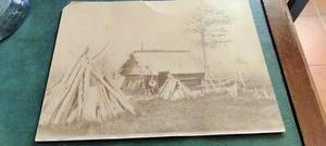 Far West / Pioneers Foto 1860er Jahre Original - Bild 1 von 7