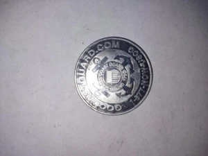 Aluminium Token U.S. Coast Guard Barque Eagle America's Tall Ship 1,5" 38mm diame - Bild 1 von 1