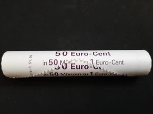 Rolle 50 x 1 Euro-Cent Deutschland 2002 "A" Staatliche Münze Berlin - Bild 1 von 2