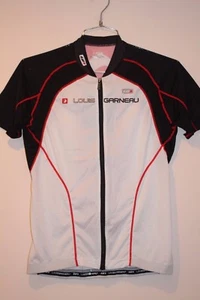 Louis Garneau Pro Carbon ET Men's Jersey Size M White/Black/Red 1820532 NEW - Picture 1 of 6