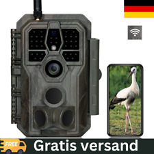 GardePro E8 Wildkamera WLAN mit App 32MP H.264 1296P Video, 27M Infrarot, IP66