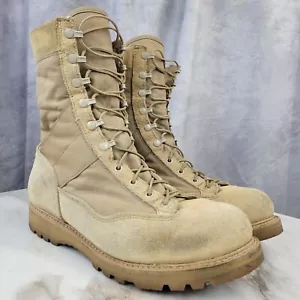 Corcoran 4390 Hot Weather Suede Military Boots Men's Size Wheat Tan 13 M - Picture 1 of 16