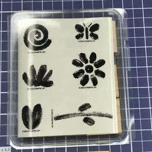 Stampin Up! Gummistempelset BEMALTER GARTEN unmontiert - Bild 1 von 9
