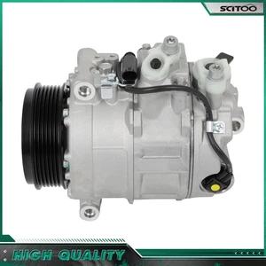 For Mercedes-Benz S550 CL550 2007-2013 CO 11240C A/C AC Compressor W/ Clutch - Picture 1 of 16