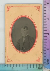 Junger Mann in original mattem Farbtyp Ferrotype - Bild 1 von 1