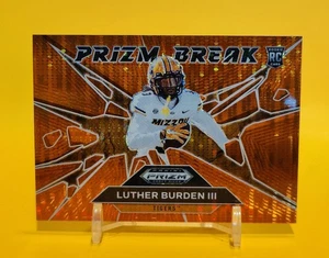 2025 Prizm Draft Picks FOTL Orange Prizm Break /75 RC Missouri, Chicago Bears  - Bild 1 von 11