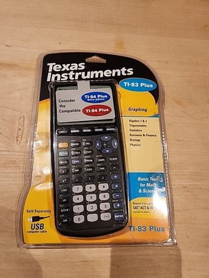 Texas Instruments TI-83 Plus Graphing Calculator Brand New Sealed PLEASE READ - Image 1 of 4