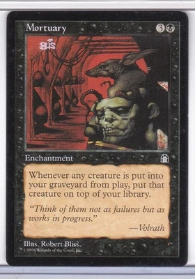 Magic The Gathering Stronghold Mortuary MTG TCG CCG - Image 1 of 2