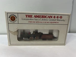 Bachmann 51 510 01 Union Pacific American 4-4-0 119 Tender N Scale Train - Picture 1 of 9