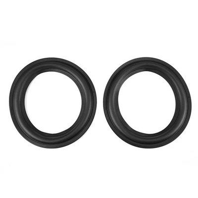 2-PCS 6-Inch Perforated Rubber Speaker Foam Edge Surround Rings Replacement - Image 1 of 4