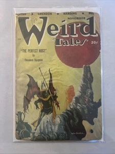1948 WEIRD TALES Digest Pulp Magazine November - John Giunta Cover - Picture 1 of 1
