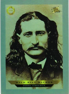 Wild Bill Hickok 2024 Pieces of the Past 1800s Edition Card - Picture 1 of 4