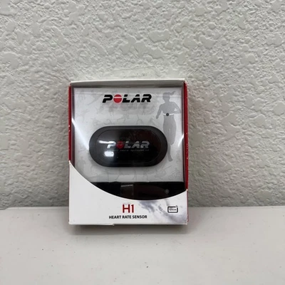Polar H1 Heart Rate Sensor Black w Straps 92053169 Size M-XXL NEW - Image 1 of 4