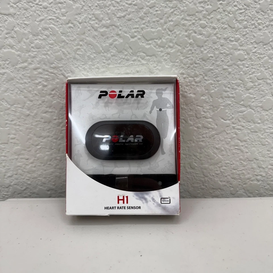 Polar H1 心率传感器黑色带表带 92053169 尺寸 M-XXL 全新 — 第 1/4 张图片