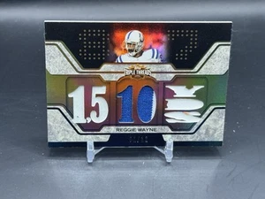 2008 Topps Triple Threads Reggie Wayne Triple Patch /12 Colts - Picture 1 of 2