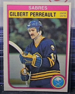 82-83 O-Pee-Chee Gilbert Perreault 🚨🚨🚨 Buffalo Sabres  - Image 1 of 2