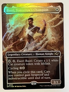 Basri, Tomorrow's Champion (Borderless) Aetherdrift Foil MTG NM - Bild 1 von 2