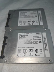 2 x Intel SSD 535 Serie, je 120 GB SATA 3, getestet und i.O. - Bild 1 von 4