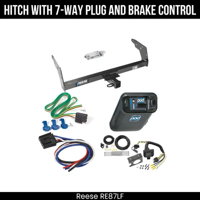 Reboque de engate PKG+ controle de freio para 96-97 Chevy S10 GMC Sonoma Isuzu Hombre 44062 - Imagem 1 de 4