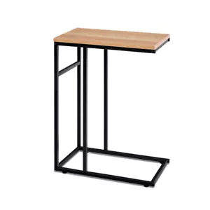 Artiss Coffee Table Side Table Walnut Anika - Picture 1 of 6
