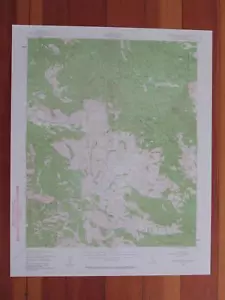 Emerald Mountain California 1959 Original Vintage USGS Topo Karte - Bild 1 von 1