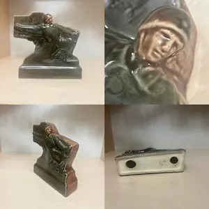 Vintage Original Porcelain Sculpture, Soviet Soldier, Soviet Epoch 80’s - Picture 1 of 11
