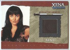 2001 Xena Season 4 & 5 Leather Costume Card R3 Rittenhouse