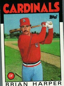 *St. Louis Cardinals-"Brian Hopper" ...1986 Topps #656 -BB Card NM  {S231}
