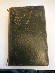 1851 James A. Shreve and Susanna P. Horne family Bible - Picture 1 of 19