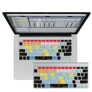 Ableton Live Shortcuts Silicone MacBook Pro/Air Keyboard Skin Cover Protection - Picture 1 of 3