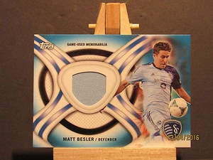 2013 Topps Mls Relics Blau # MB Matt Besler Sn 41/49 - Bild 1 von 1