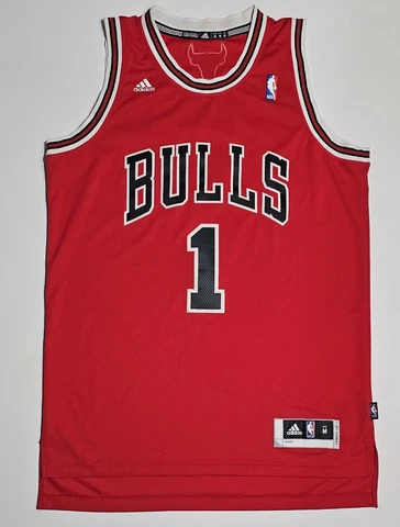 Derrick Rose Chicago Bulls Authentic Jersey Medium 40 adidas Swingman Cover