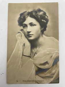 Gaiety Girl Actress Miss Margaret Fraser RPPC Photo by Lizzie Caswall Smith - Bild 1 von 2