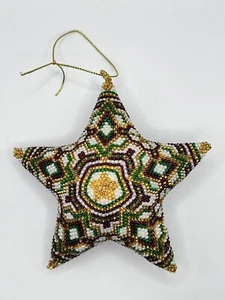 Very beautiful,hand made,beading star - Picture 1 of 2